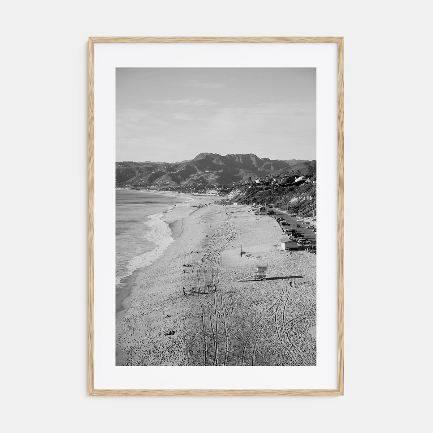 Malibu Photo B&W No 1 Poster