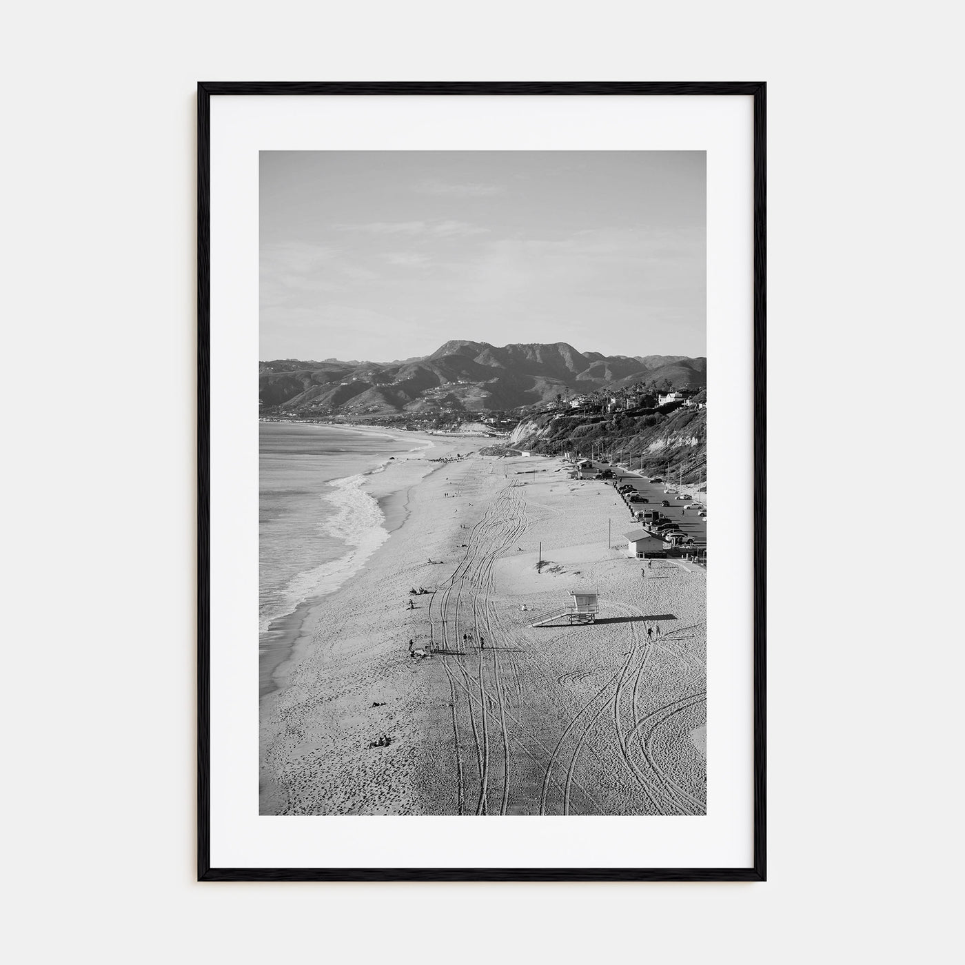 Malibu Photo B&W No 1 Poster