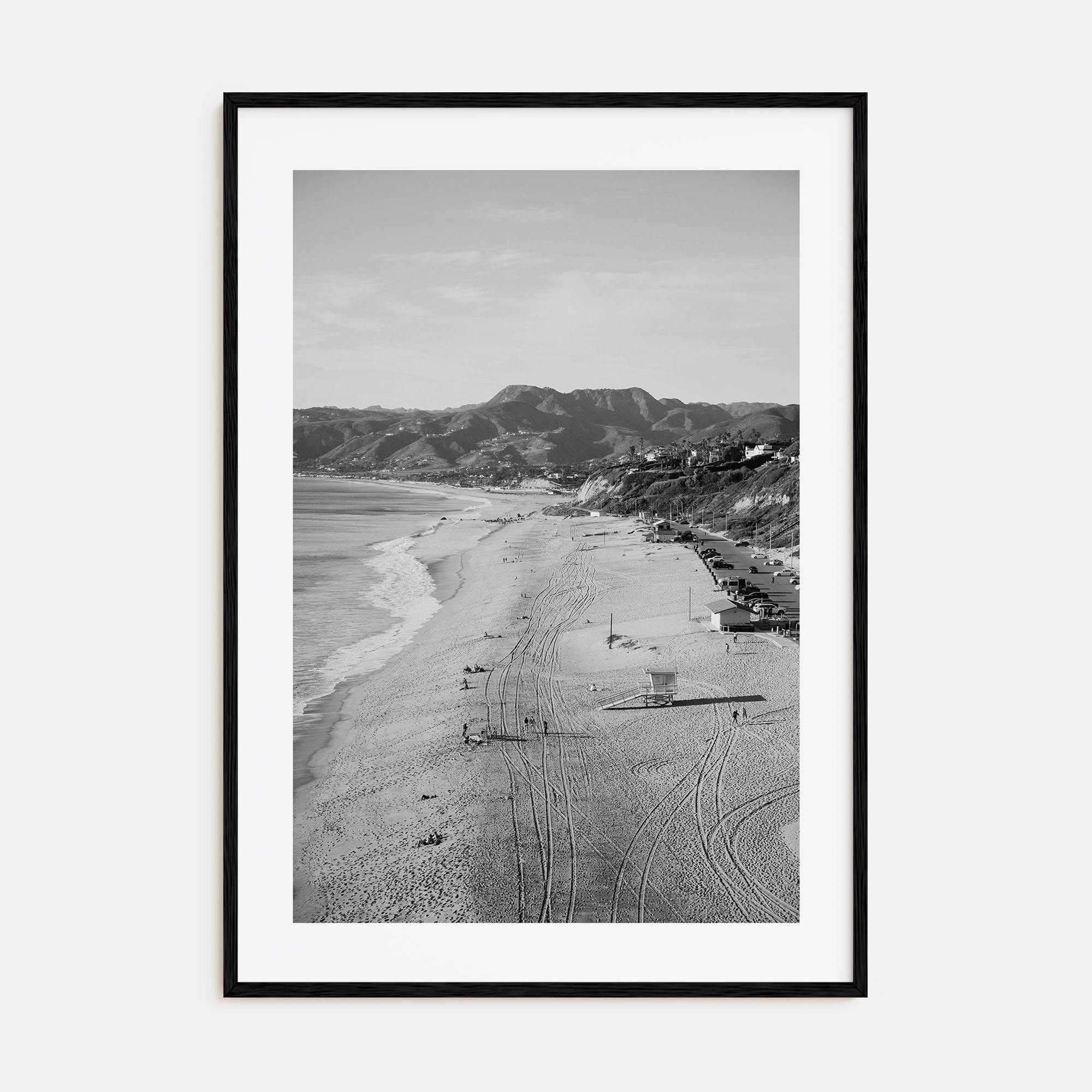 Malibu Photo B&W No 1 Poster