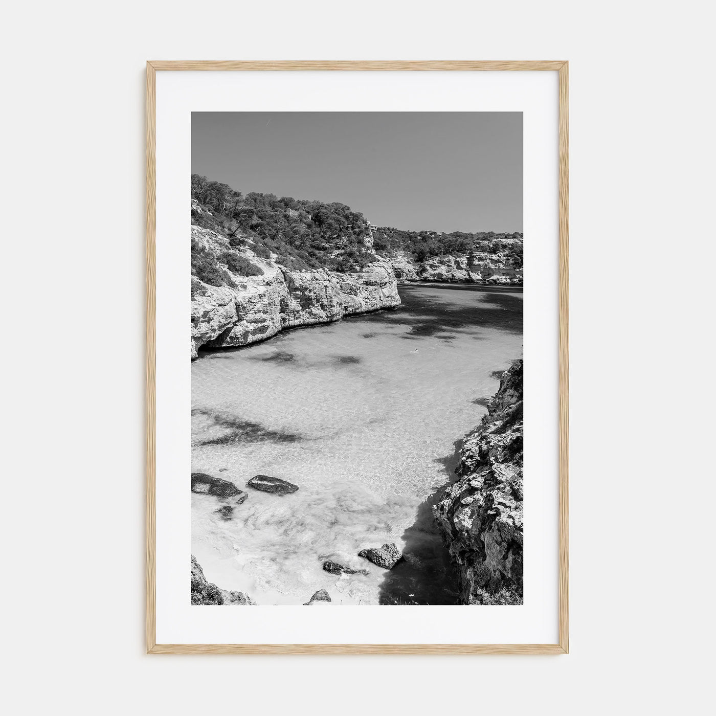 Mallorca Photo B&W Poster