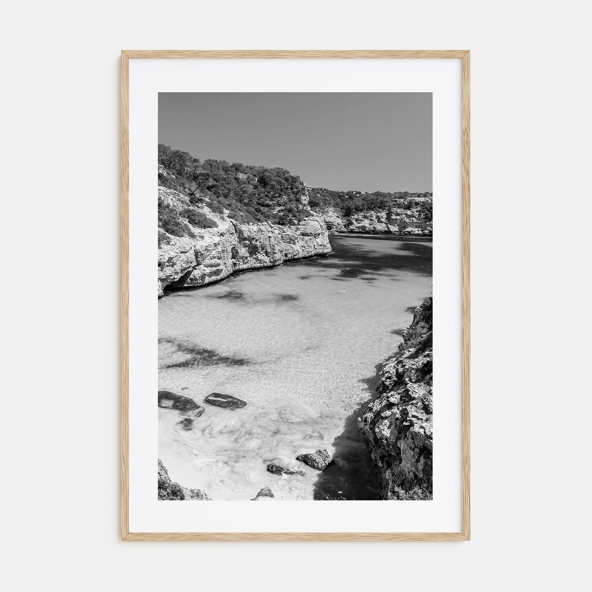 Mallorca Photo B&W Poster