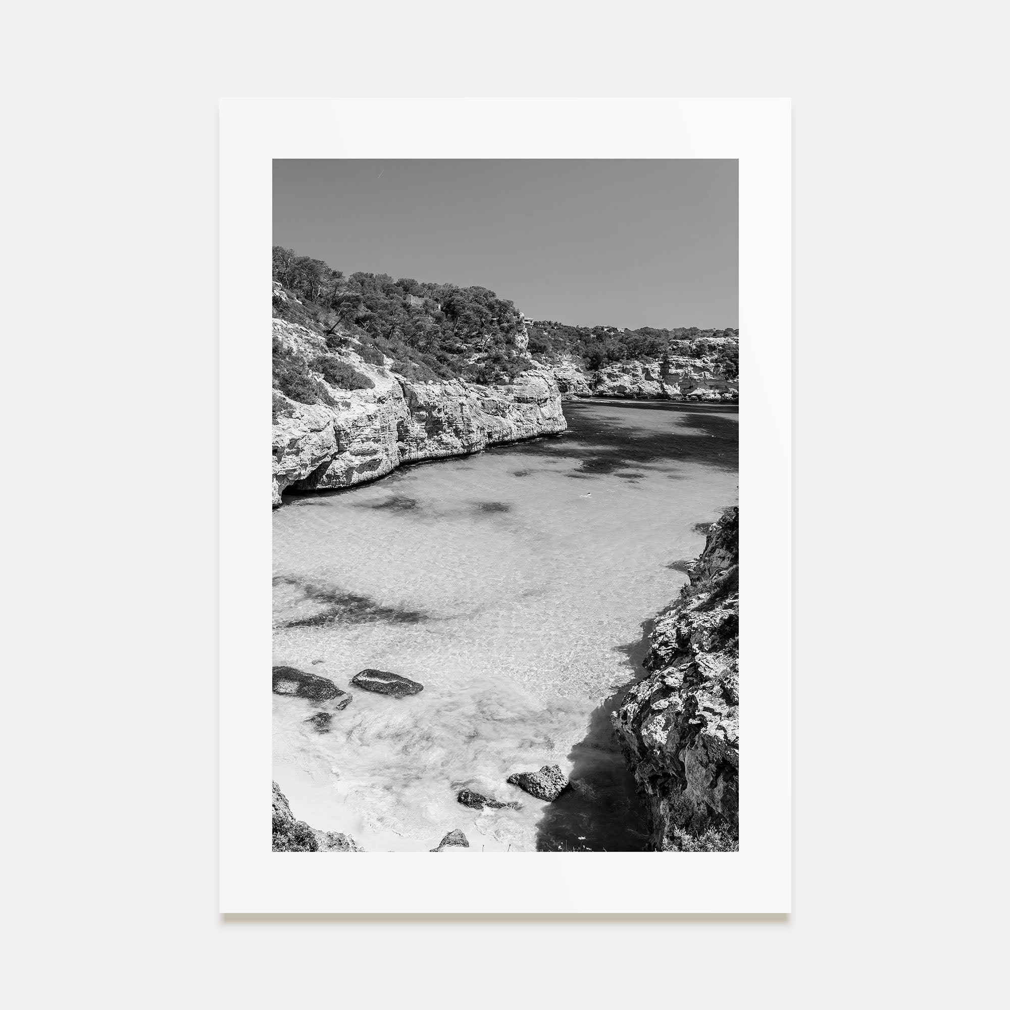 Mallorca Photo B&W Poster