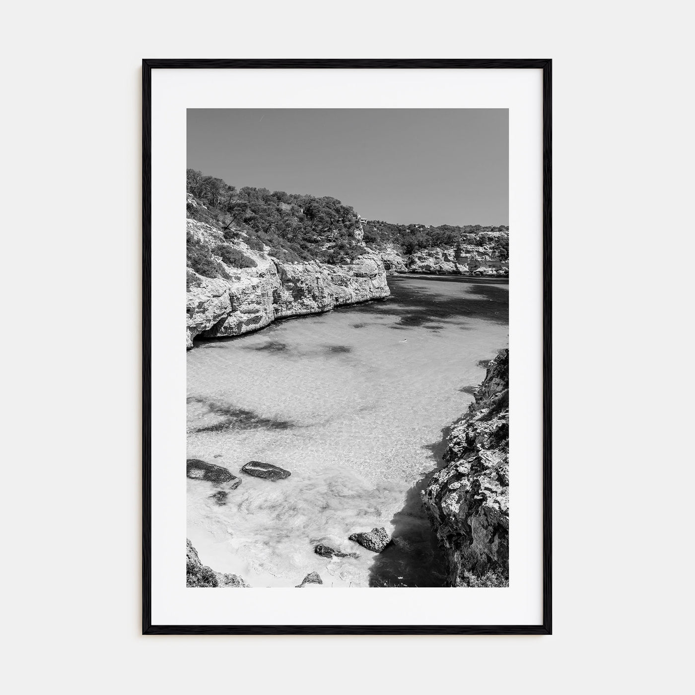 Mallorca Photo B&W Poster