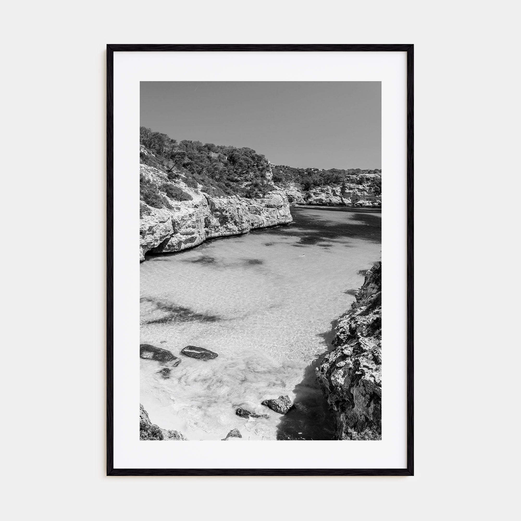 Mallorca Photo B&W Poster