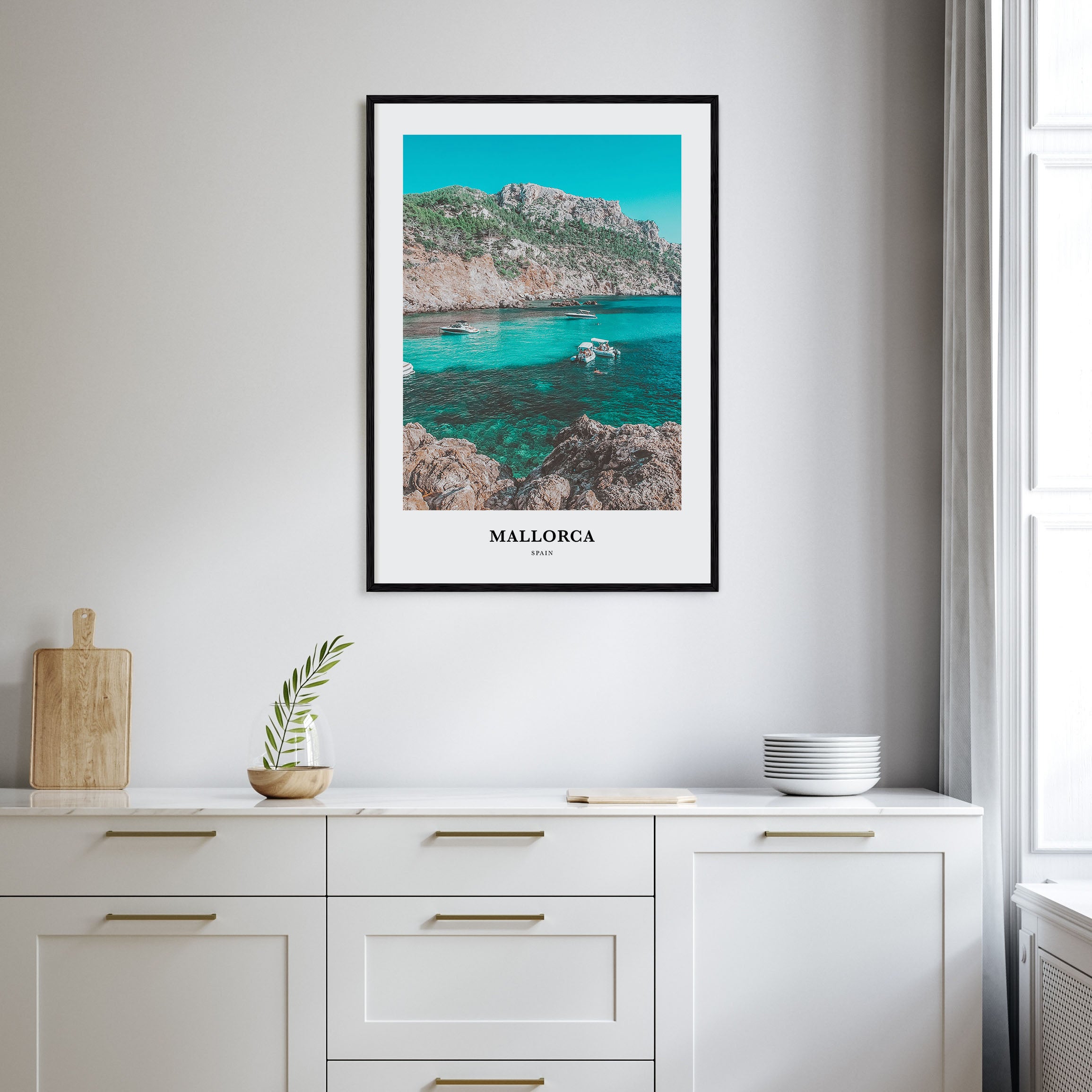 Mallorca Portrait Color Poster