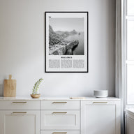 Mallorca Travel B&W No 1 Poster