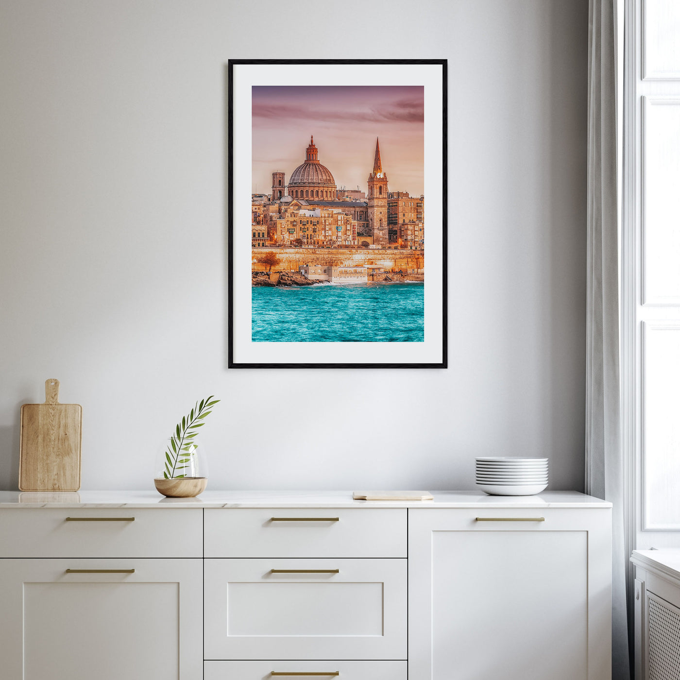 Malta Photo Color Poster