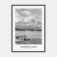 Mammoth Lakes Portrait B&W Poster