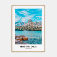Mammoth Lakes Portrait Color Poster