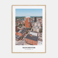 Manchester, New Hampshire Portrait Color Poster