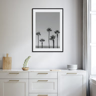 Manhattan Beach Photo B&W No 2 Poster