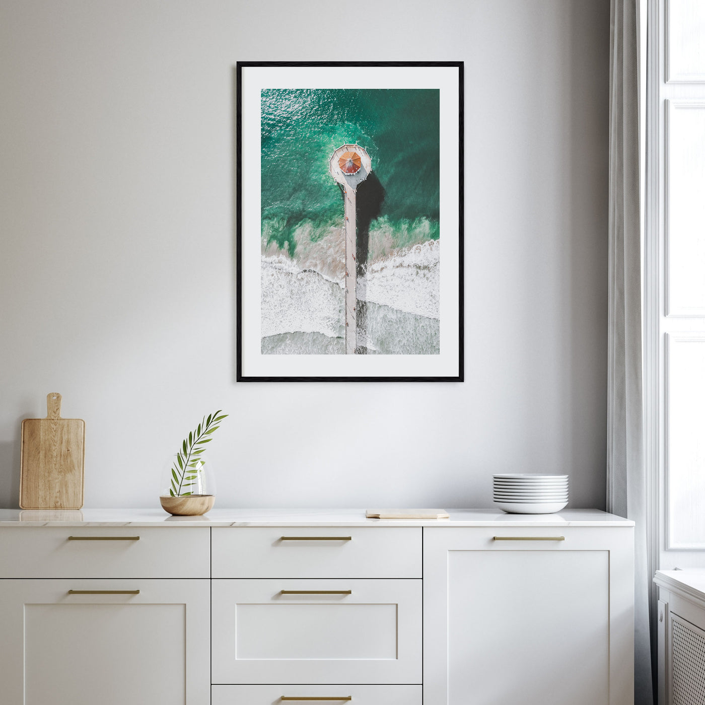 Manhattan Beach Photo Color No 3 Poster
