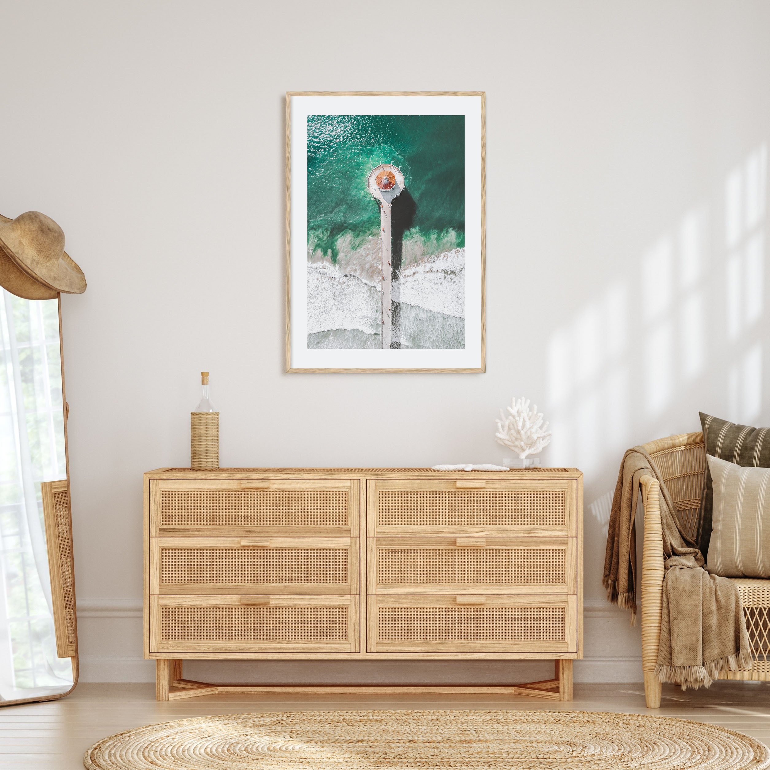 Manhattan Beach Photo Color No 3 Poster