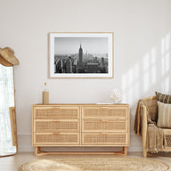 Manhattan Landscape B&W Poster