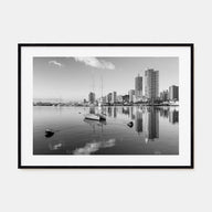 Manila Landscape B&W Poster
