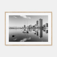 Manila Landscape B&W Poster