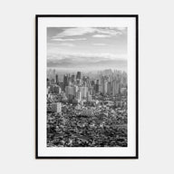 Manila Photo B&W No 1 Poster
