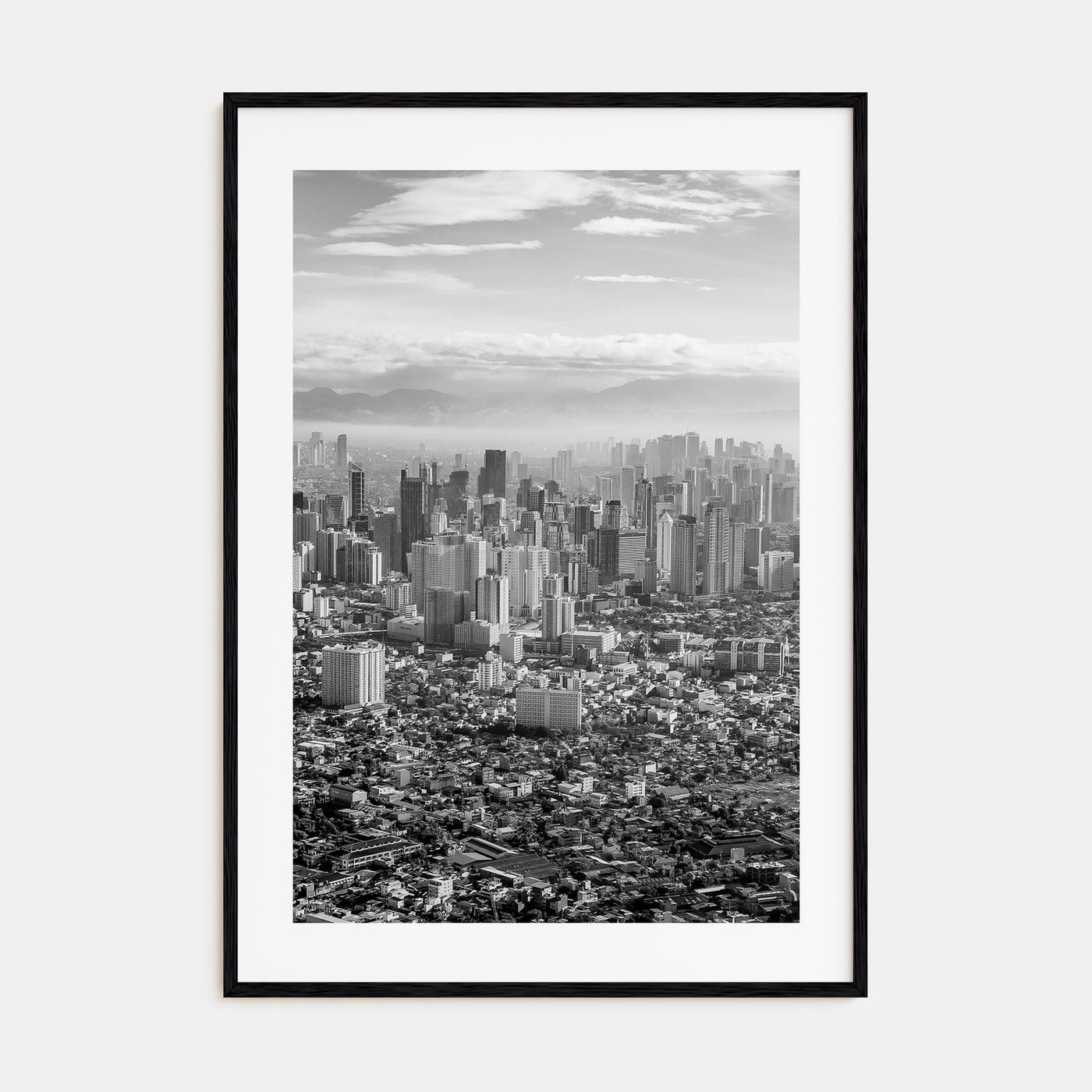 Manila Photo B&W No 1 Poster