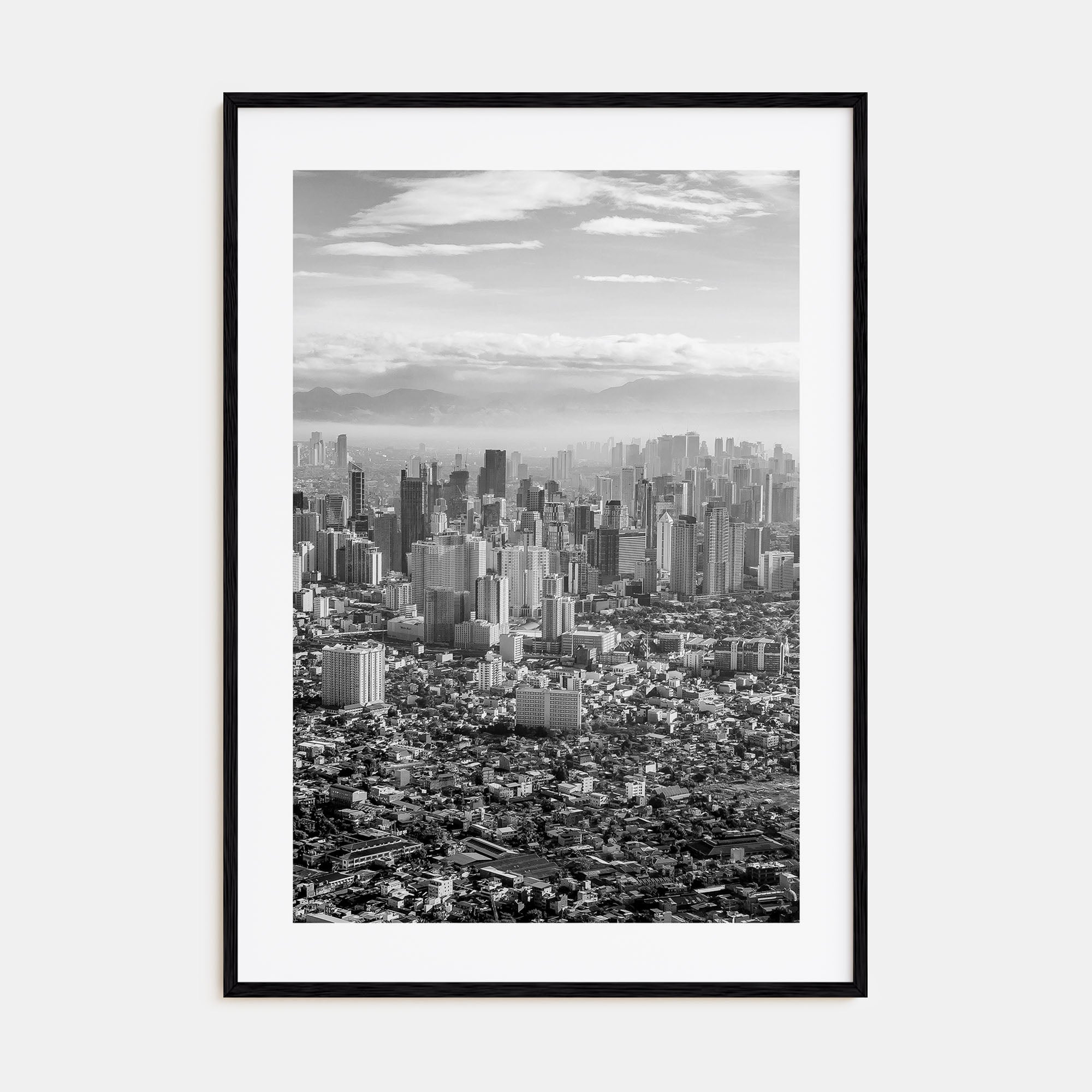 Manila Photo B&W No 1 Poster