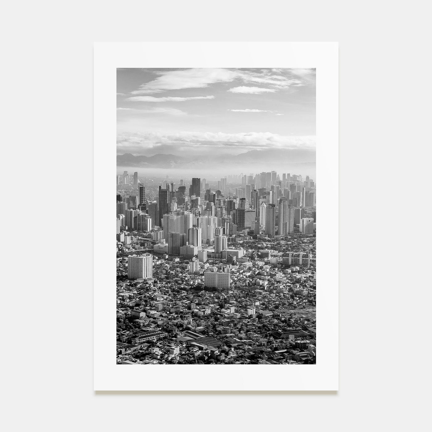 Manila Photo B&W No 1 Poster