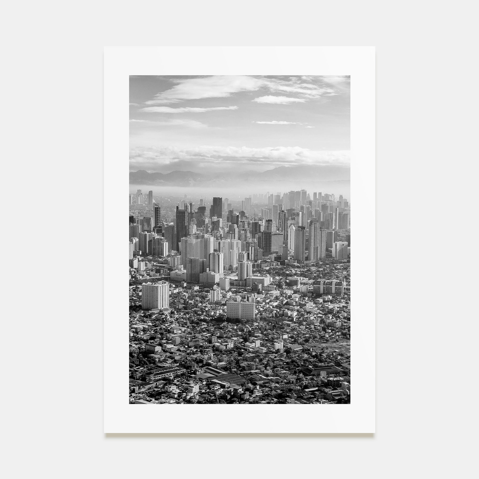 Manila Photo B&W No 1 Poster