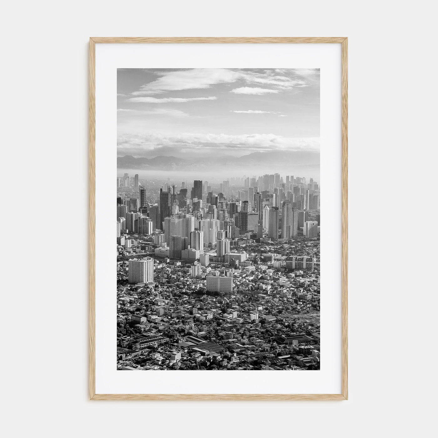 Manila Photo B&W No 1 Poster
