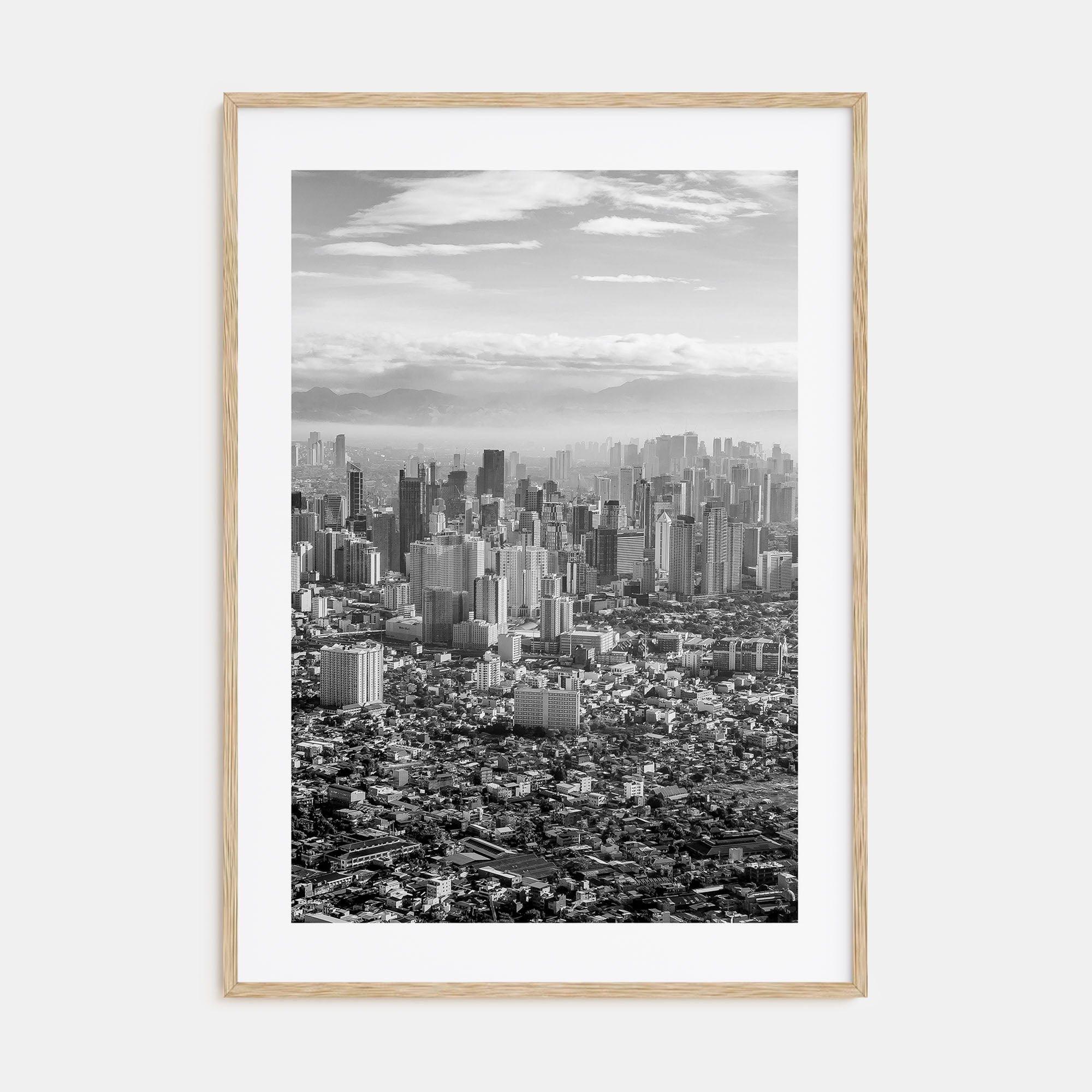 Manila Photo B&W No 1 Poster
