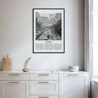 Manila Travel B&W No 1 Poster
