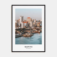 Maputo Portrait Color Poster