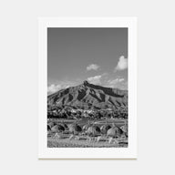 Marbella Photo B&W Poster