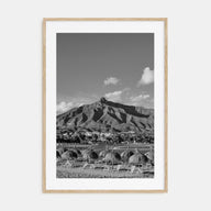 Marbella Photo B&W Poster
