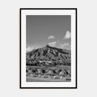 Marbella Photo B&W Poster