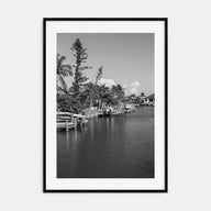 Marco Island Photo B&W Poster