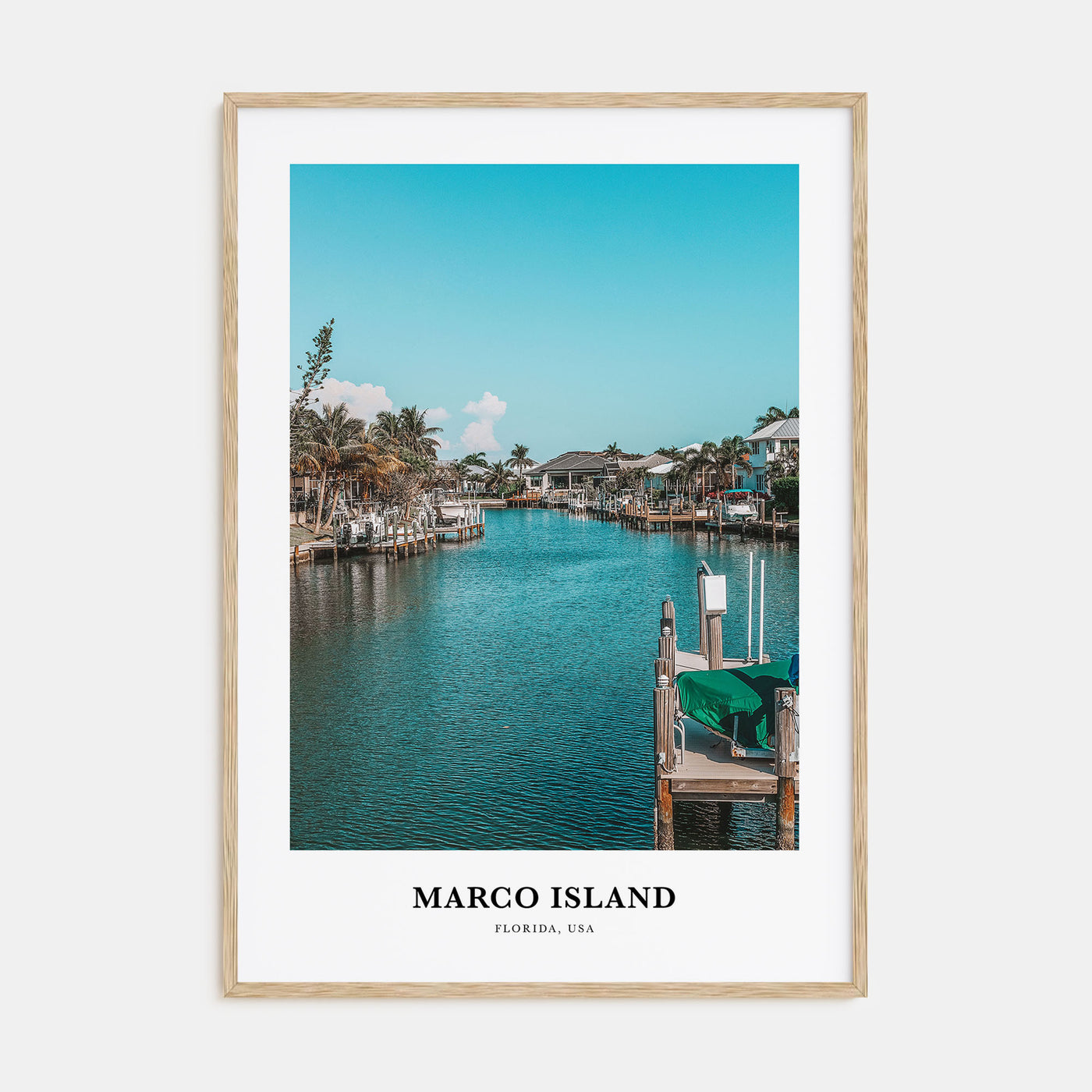 Marco Island Portrait Color Poster