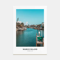 Marco Island Portrait Color Poster