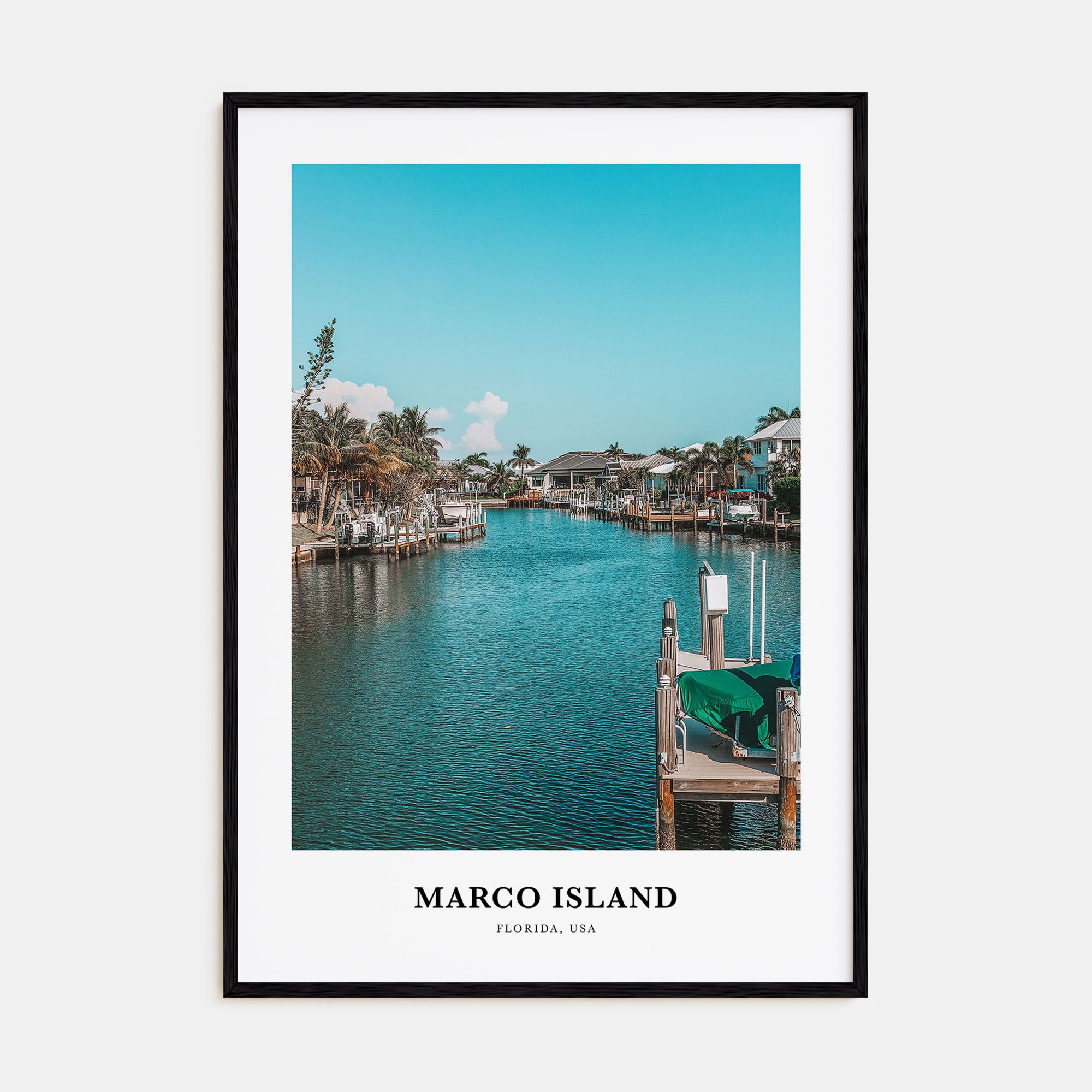 Marco Island Portrait Color Poster