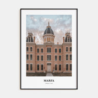 Marfa Portrait Color Poster