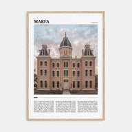 Marfa Travel Color Poster