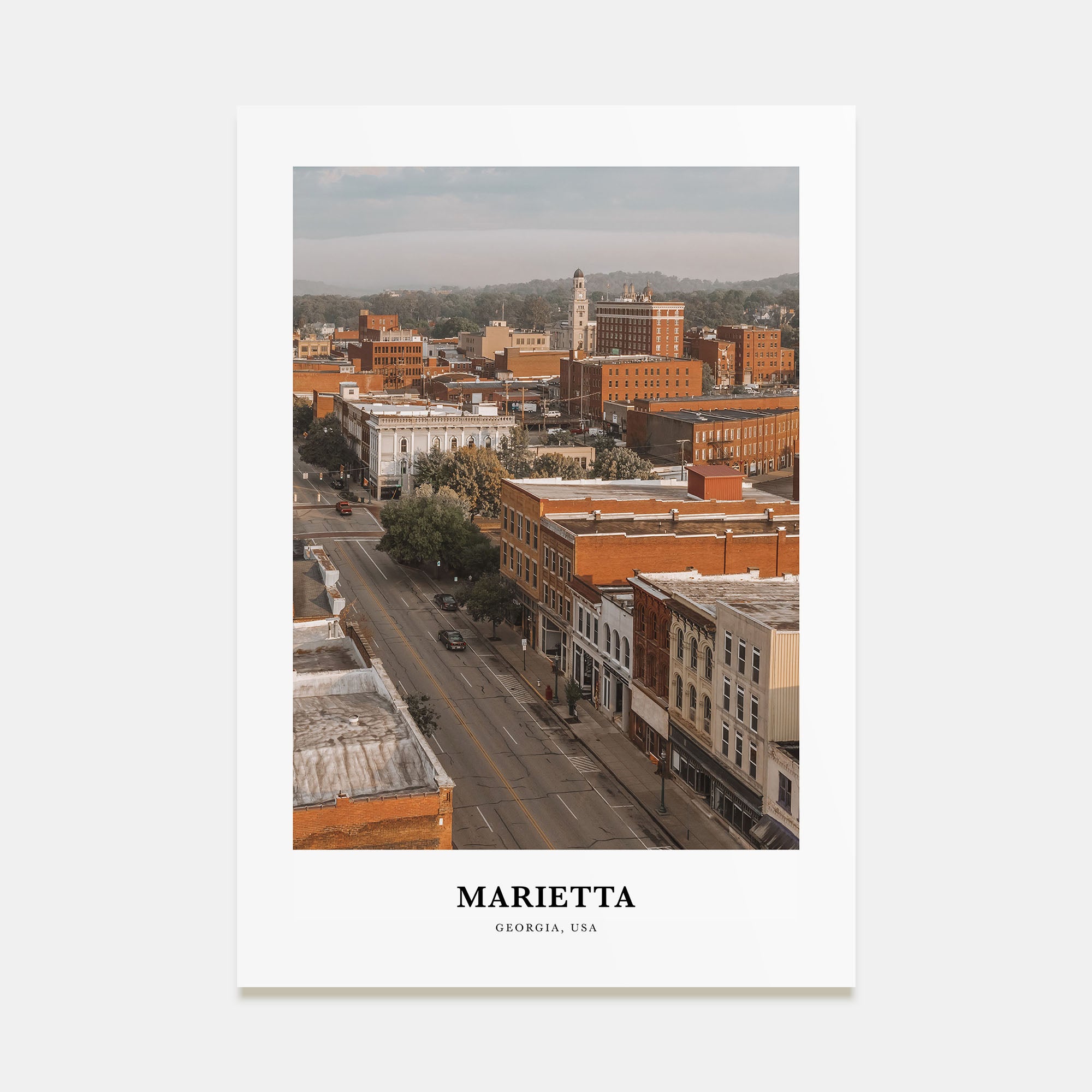 Marietta Portrait Color Poster