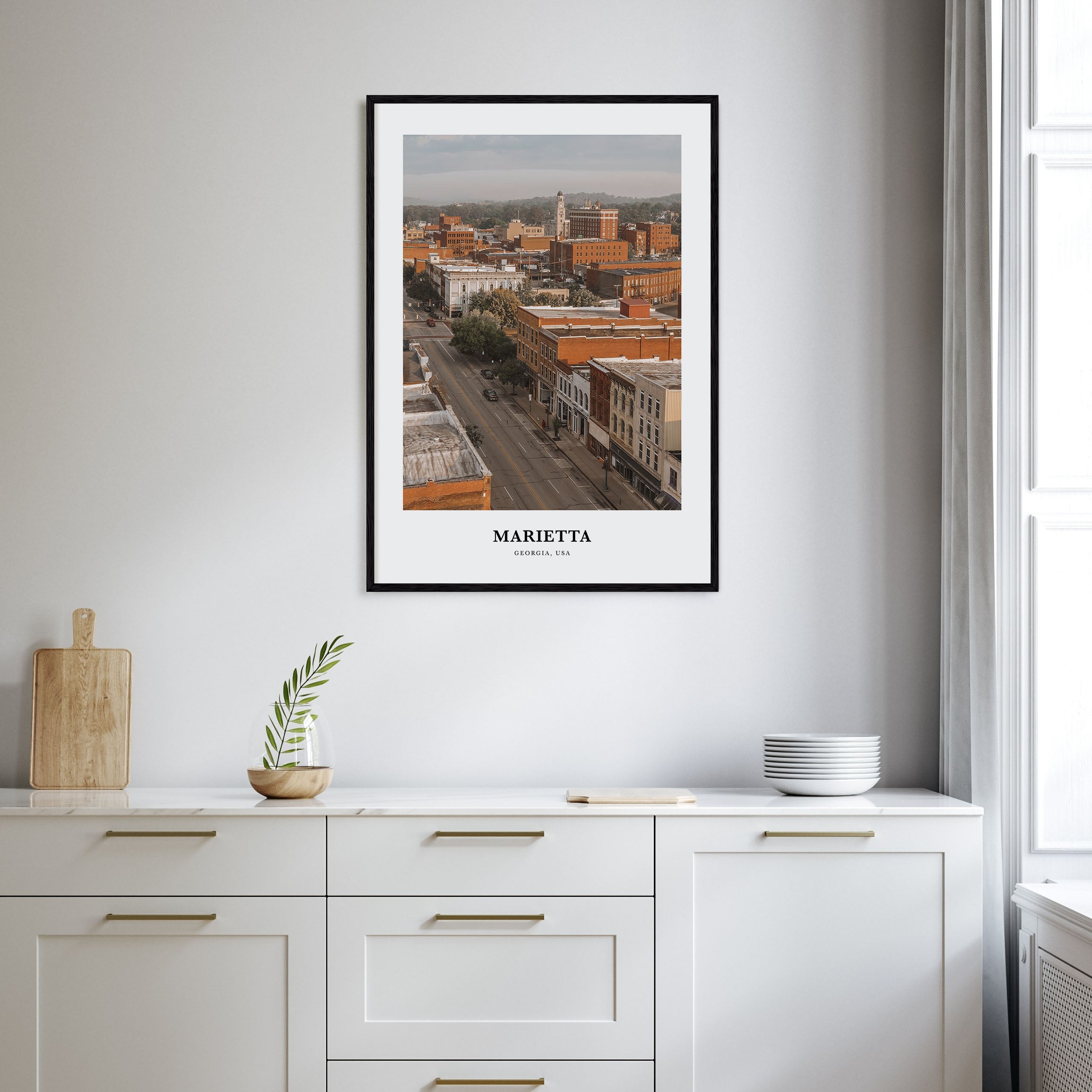 Marietta Portrait Color Poster
