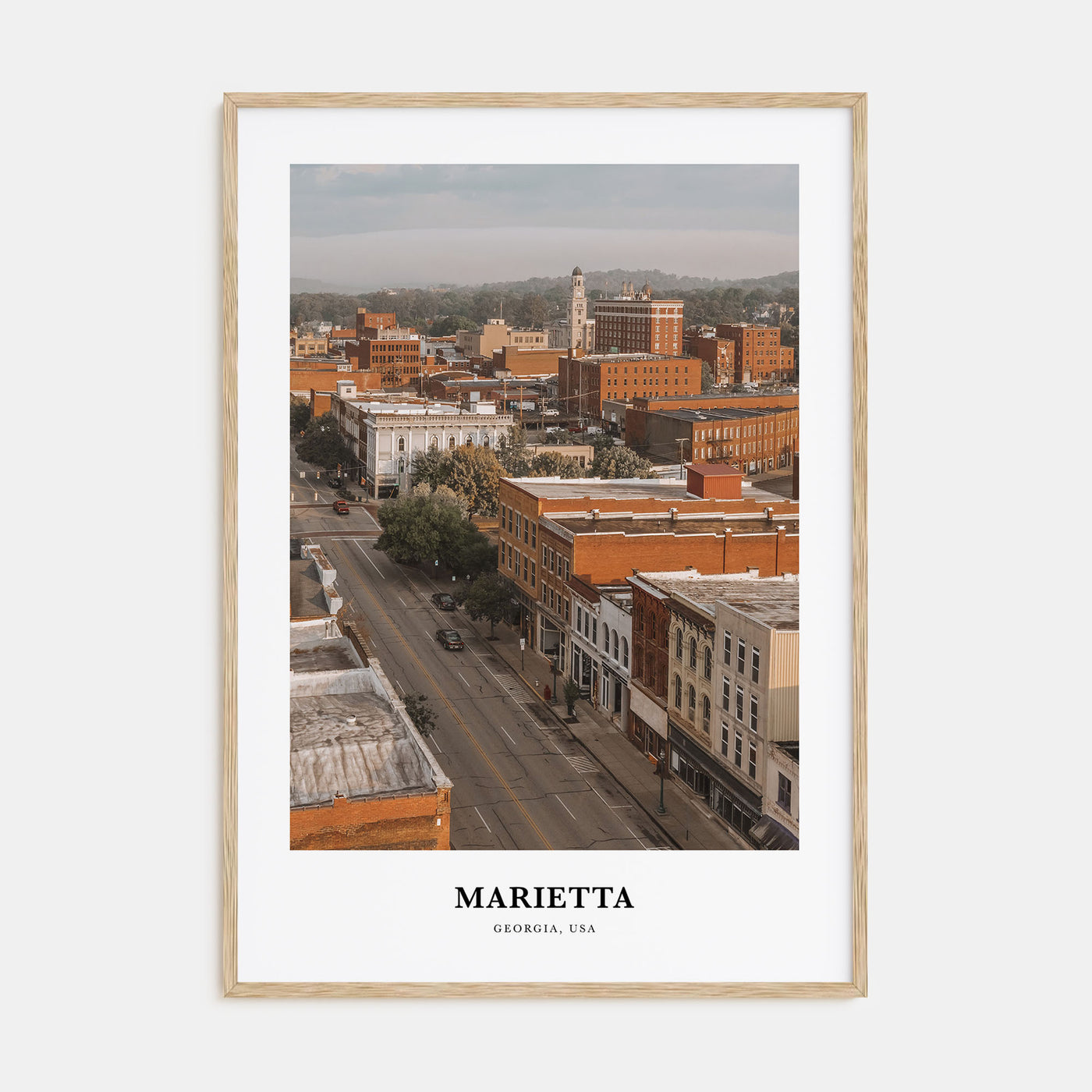 Marietta Portrait Color Poster