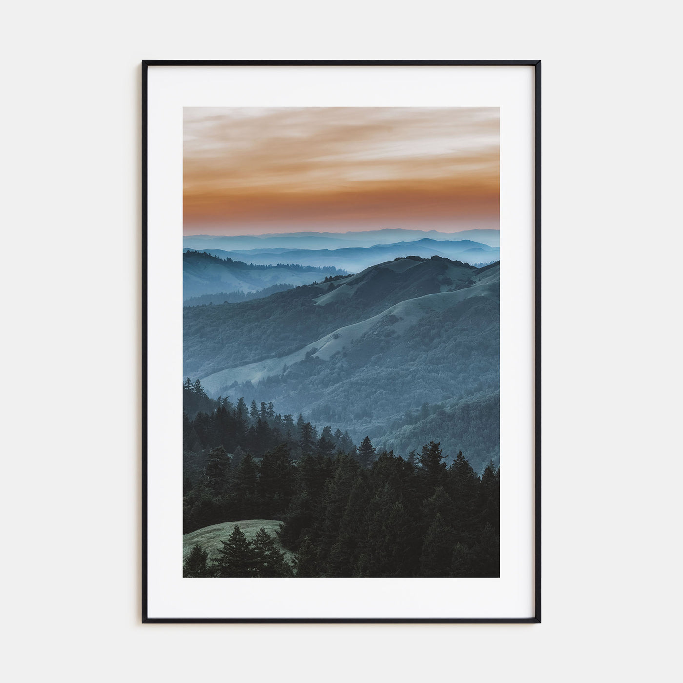 Marin County Photo Color No 1 Poster