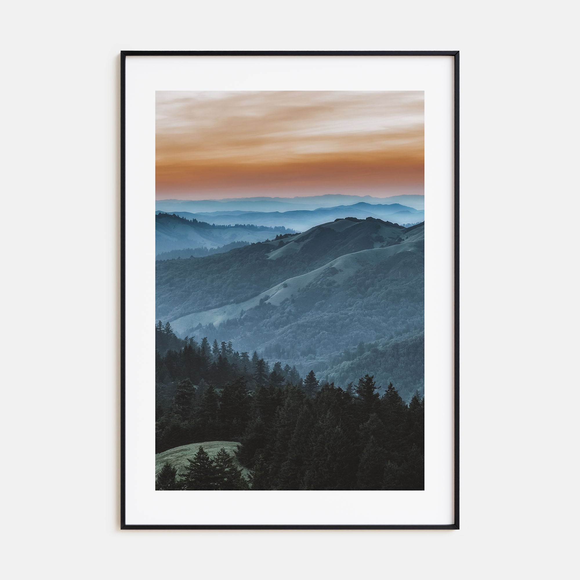 Marin County Photo Color No 1 Poster