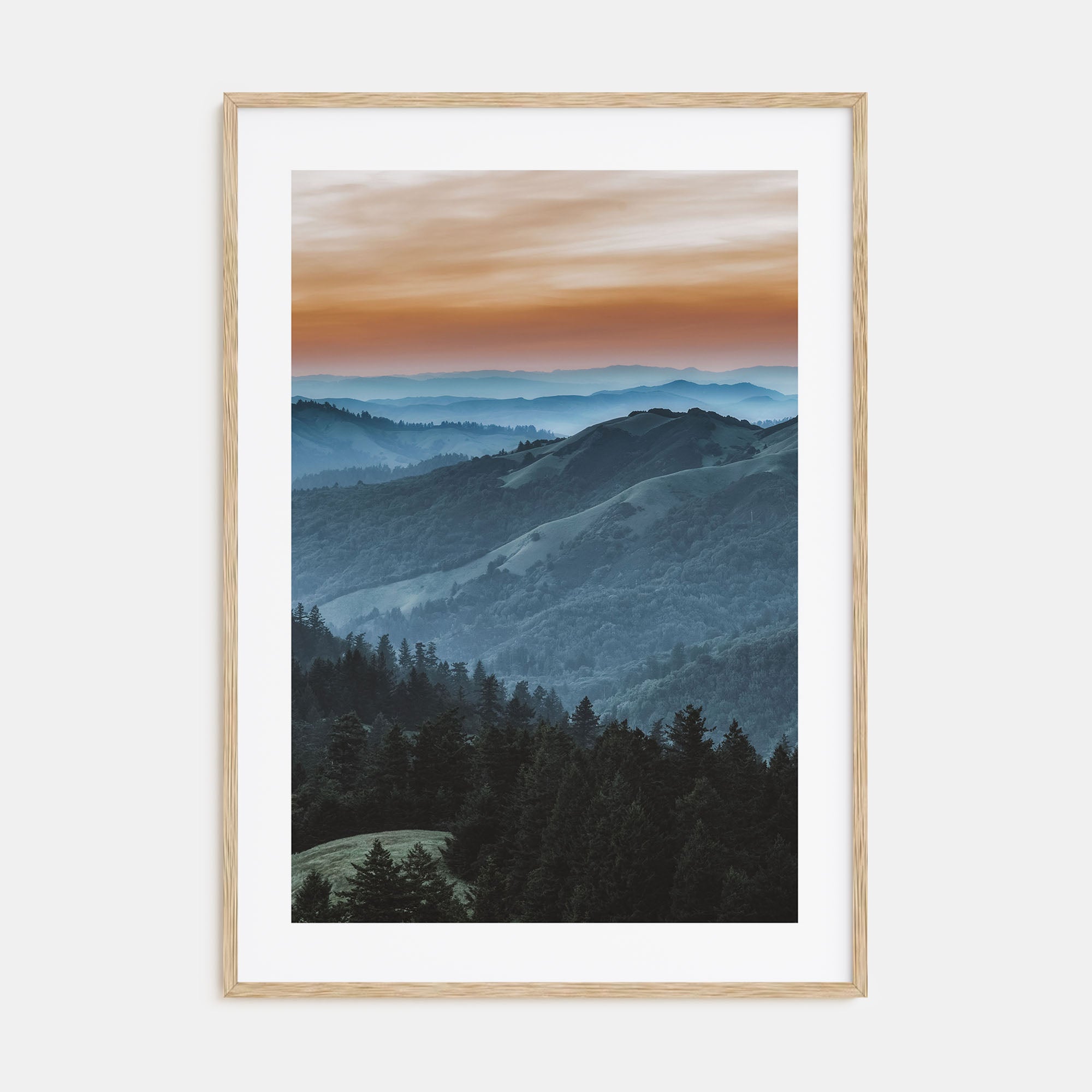 Marin County Photo Color No 1 Poster