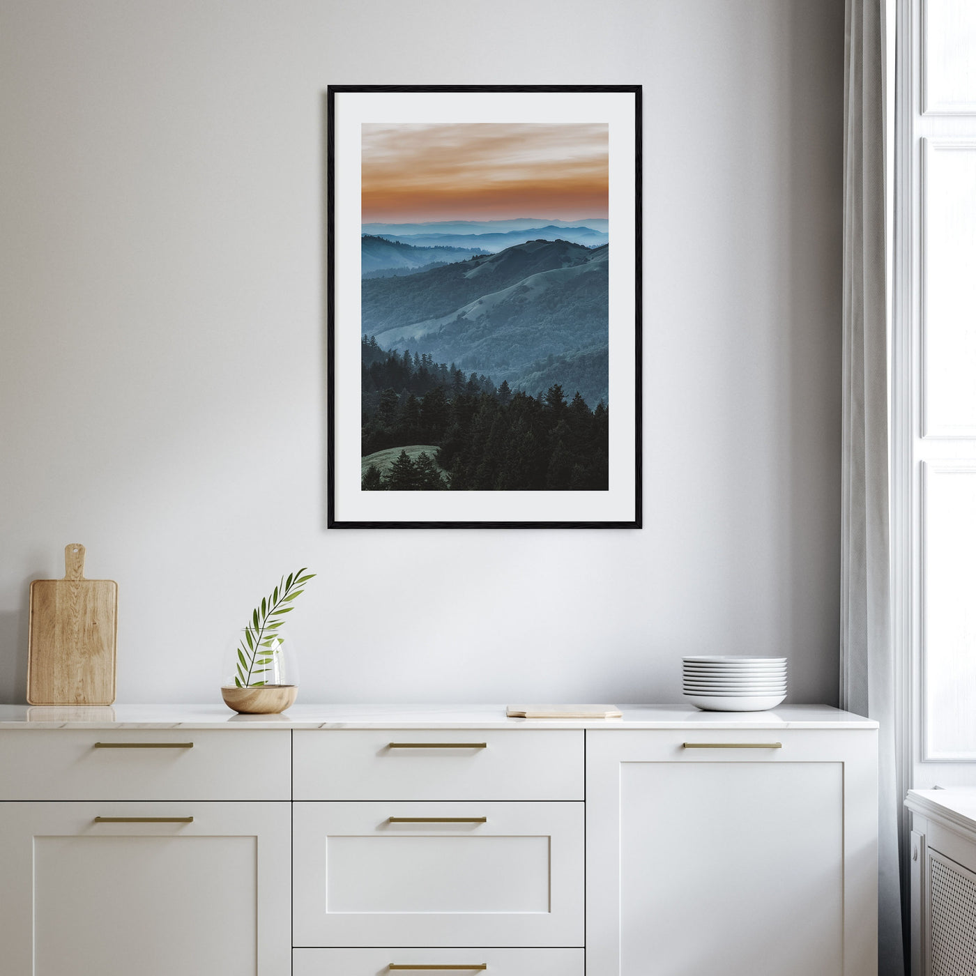 Marin County Photo Color No 1 Poster