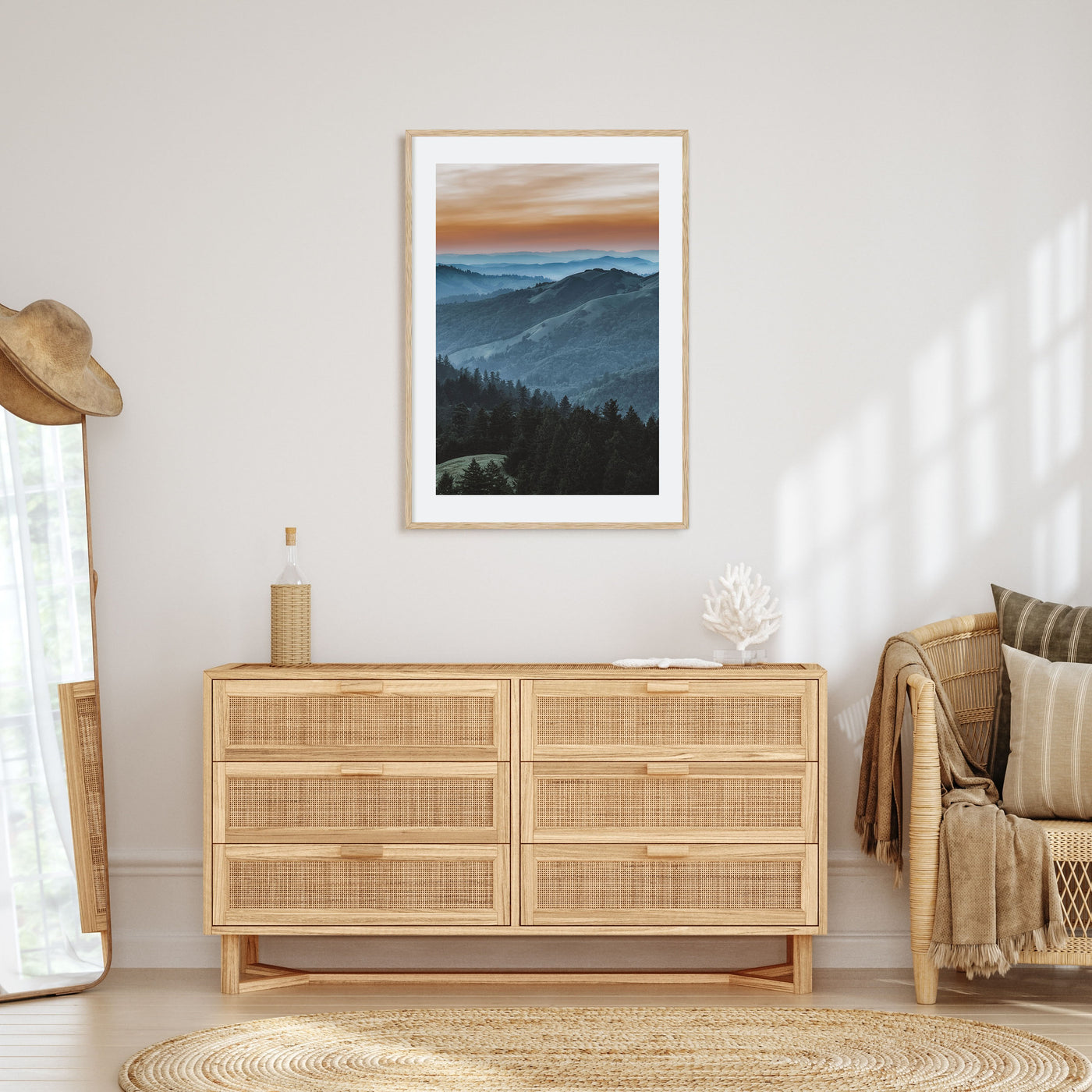 Marin County Photo Color No 1 Poster
