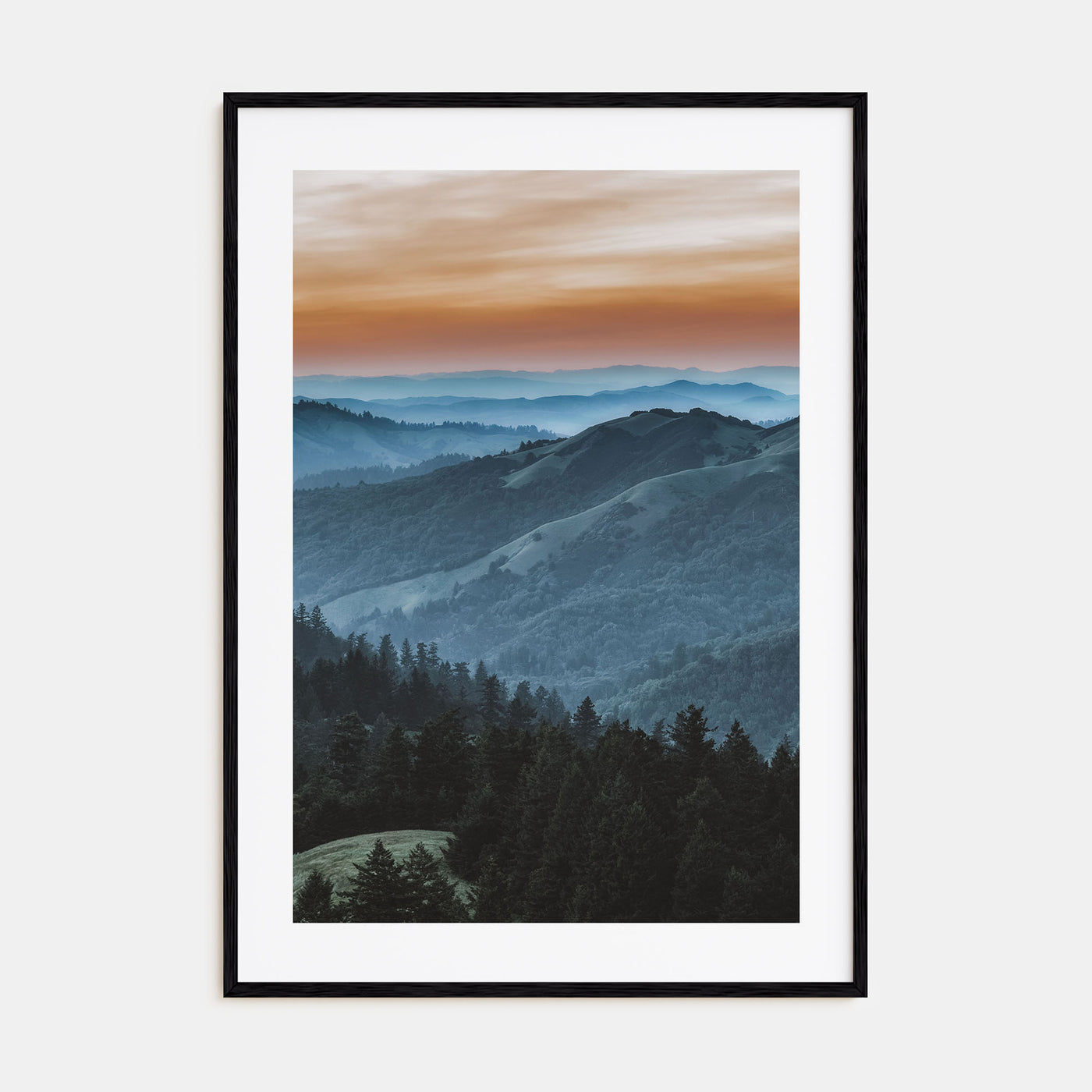 Marin County Photo Color No 1 Poster