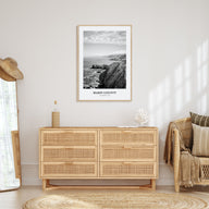 Marin County Portrait B&W Poster