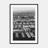 Marina Del Rey Photo B&W No 1 Poster