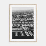 Marina Del Rey Photo B&W No 1 Poster